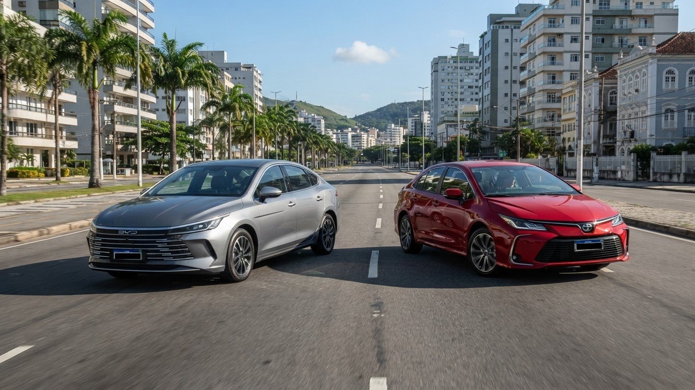 BYD King GL em promoção: sedã híbrido plug-in de 209 cavalos com R$ 25 mil de desconto