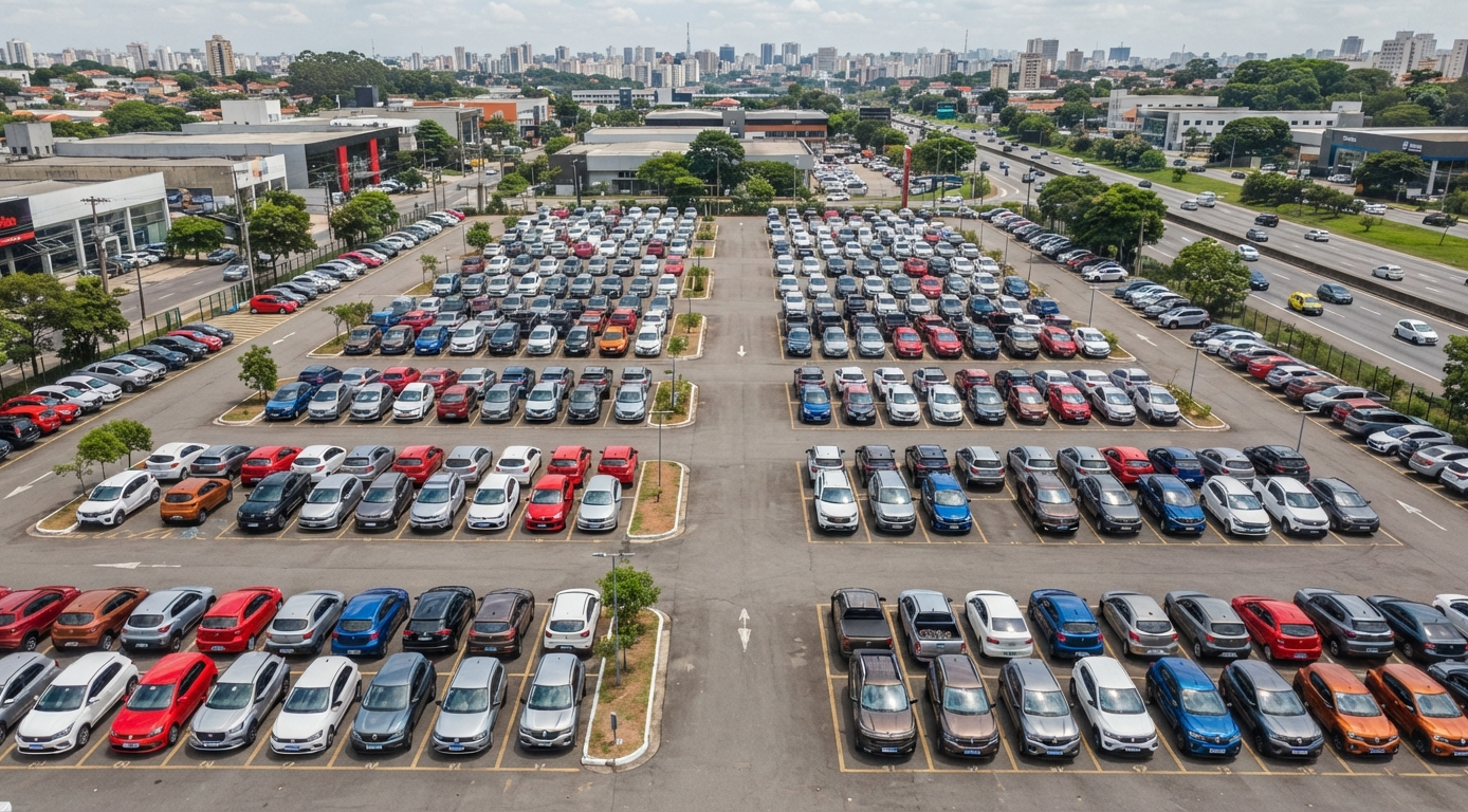 Vendas de carros no Brasil em 2026 até AGOSTO: Strada soberana, a virada chinesa e os números que ninguém esperava