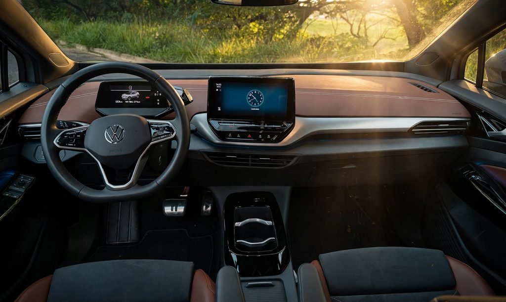 Volkswagen ID.4 Pro 2027: o primeiro elétrico da VW à venda no Brasil enfrenta um mercado que já não espera por ninguém 3 ID.4 por dentro